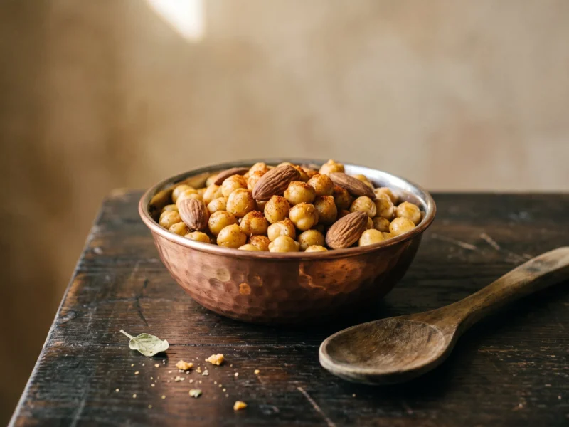 Spiced Chickpeas & Almonds — healthy meal delivered across the UAE by Zero Fat Meals